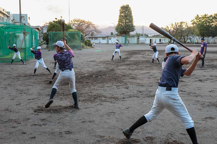 上達の秘訣！野球素振り自主練習のやり方