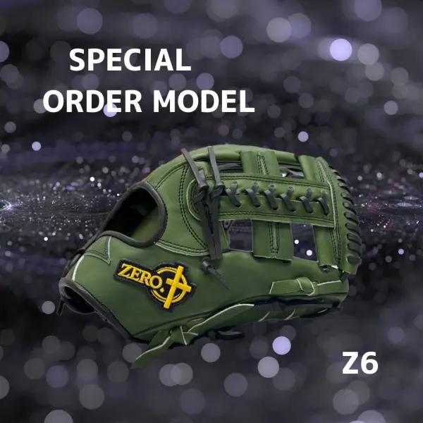 Z6 別注カラー 軟・硬式内野手用《ラベル》ゴールド | BASEBALL GROUP ZERO