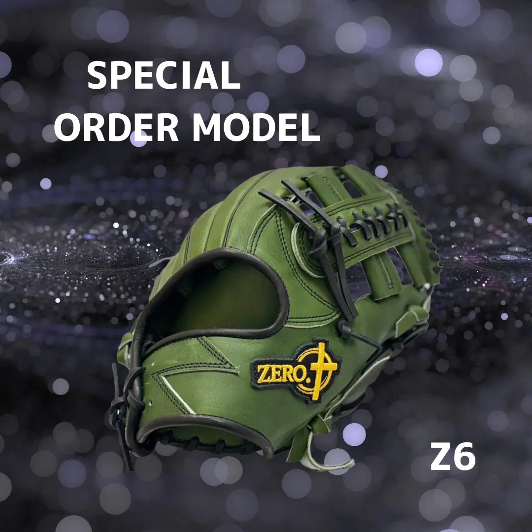 Z6 別注カラー 軟・硬式内野手用《ラベル》ゴールド | BASEBALL GROUP ZERO